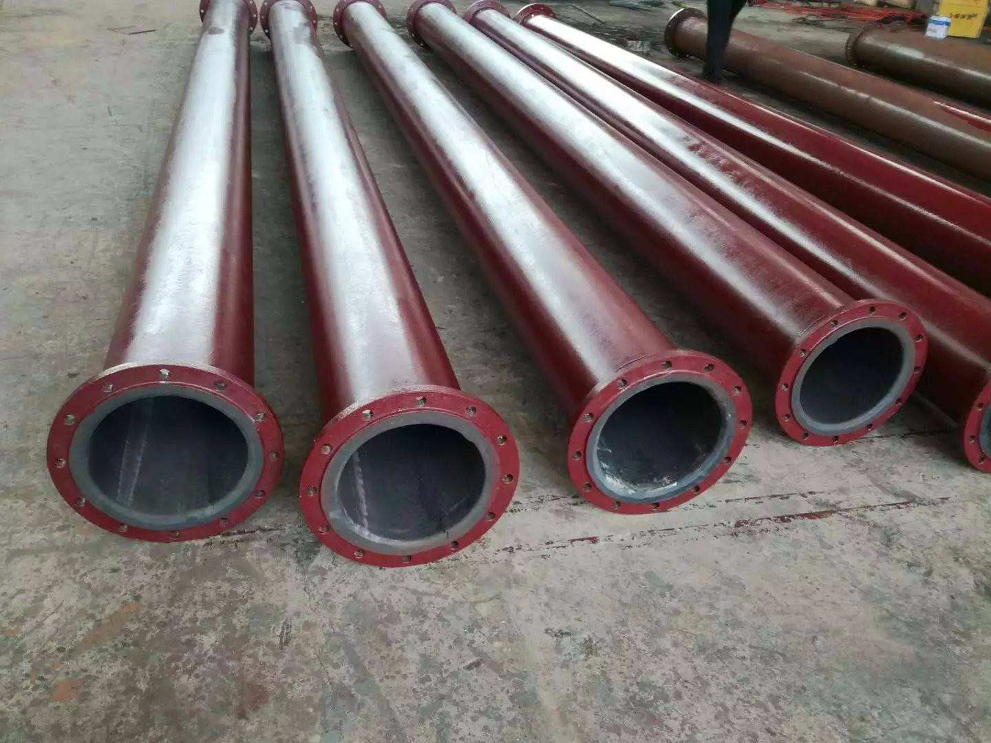 陜西脫硫襯膠鋼管廠家,尾礦襯膠管道廠家